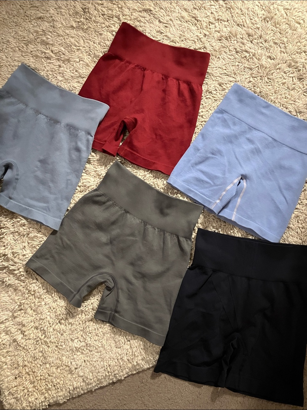 Bundle of Spandex Workout Shorts